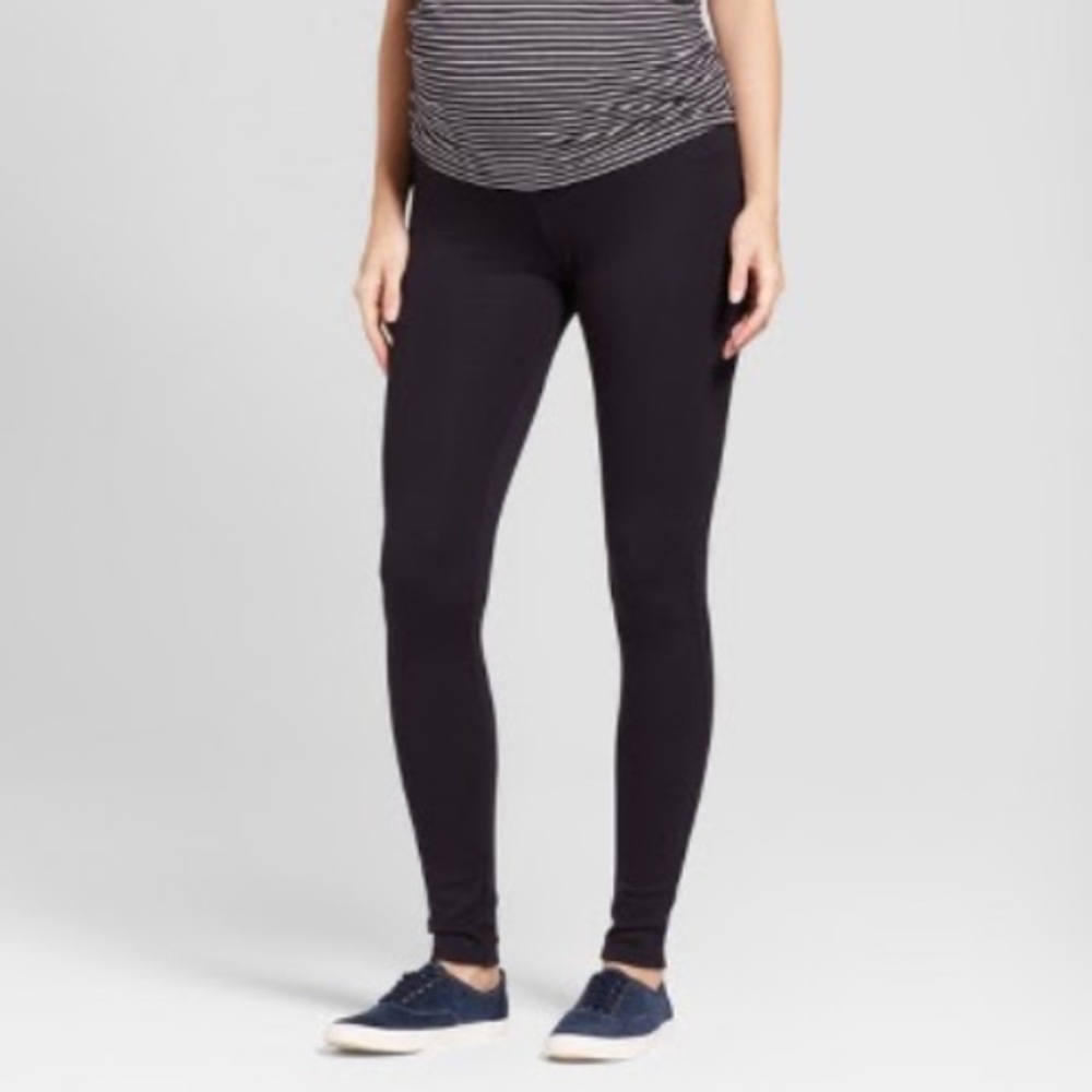Isabel Maternity by Ingrid & Isabel Black Leggings